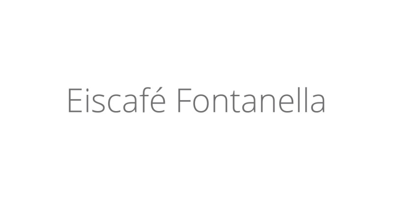 Eiscafé Fontanella