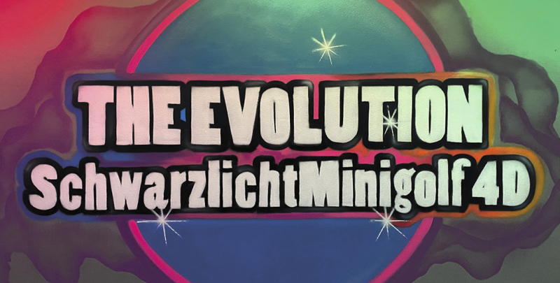 The Evolution Schwarzlicht Minigolf 4D