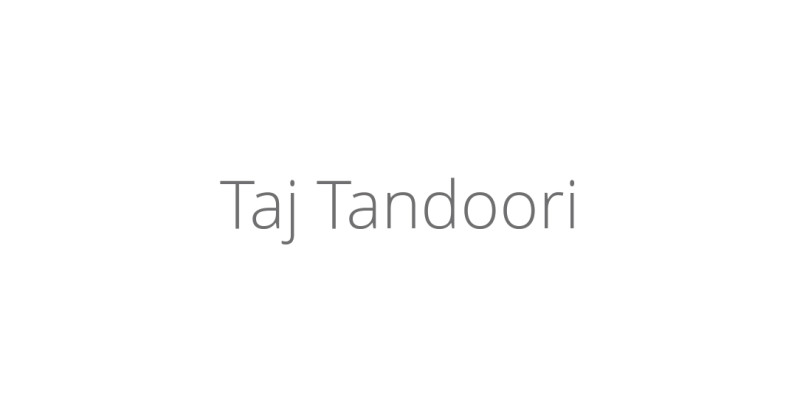 Taj Tandoori