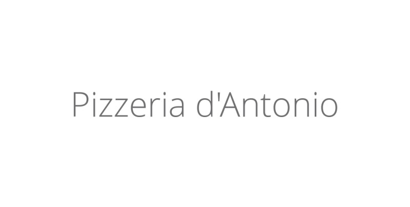 Pizzeria d'Antonio