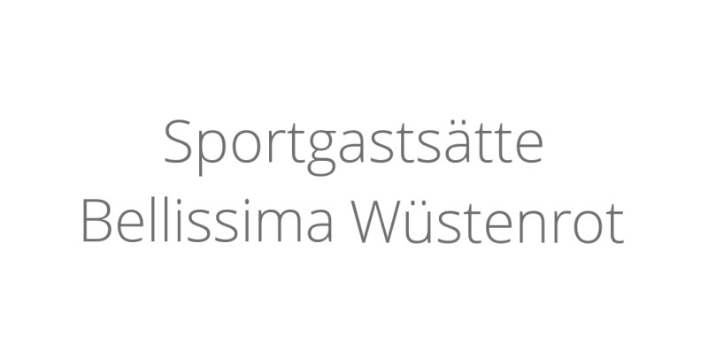 Sportgastsätte Bellissima Wüstenrot