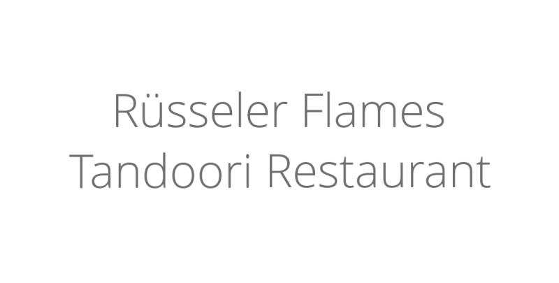 Rüsseler Flames Tandoori Restaurant Rüsseler Flames Tandoori Restaurant