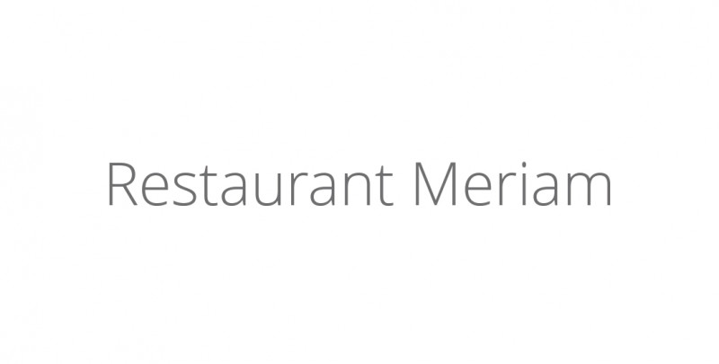 Restaurant Meriam