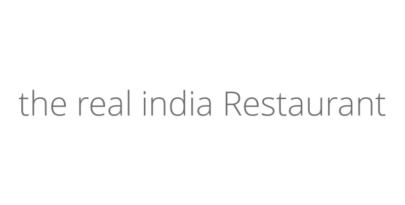 the real india Restaurant
