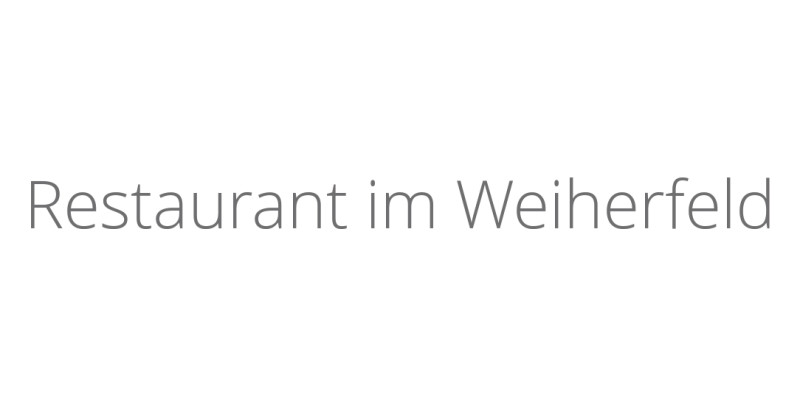 Restaurant im Weiherfeld