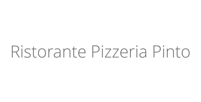 Ristorante Pizzeria Pinto
