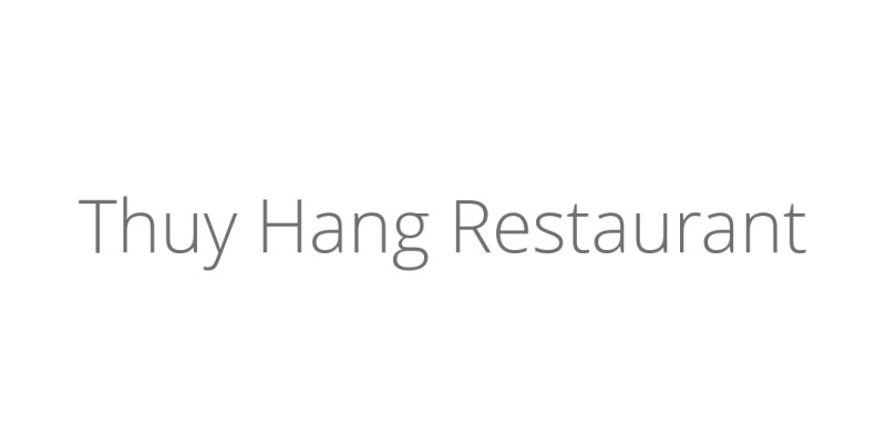 Thuy Hang Restaurant