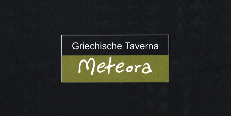 Griechische Taverne Meteora