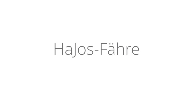 HaJos-Fähre