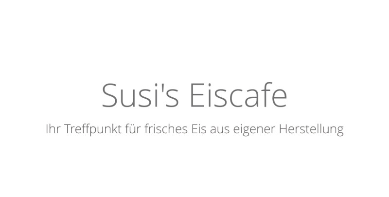Susi's Eiscafe