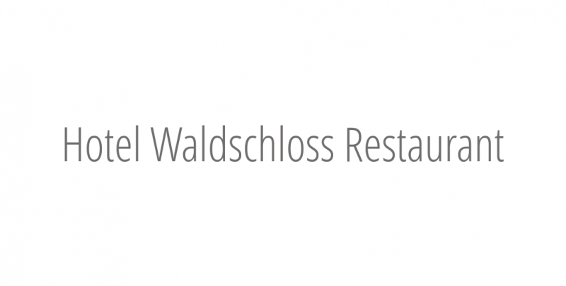 Hotel Waldschloss Restaurant