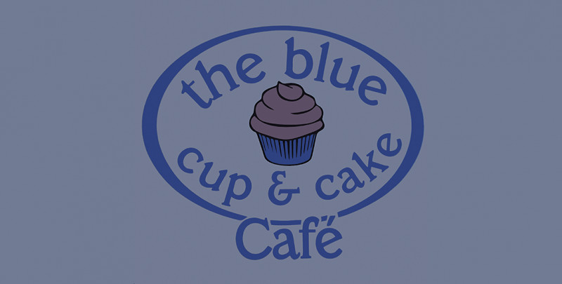 the blue cup & cake Café