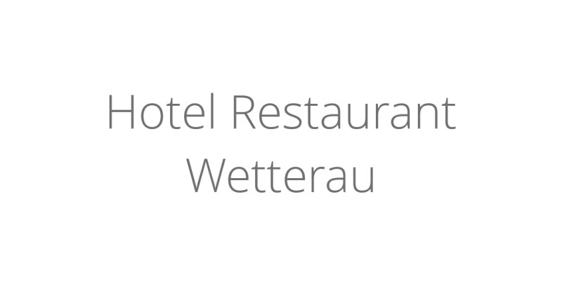 Hotel Restaurant Wetterau Hotel Restaurant Wetterau