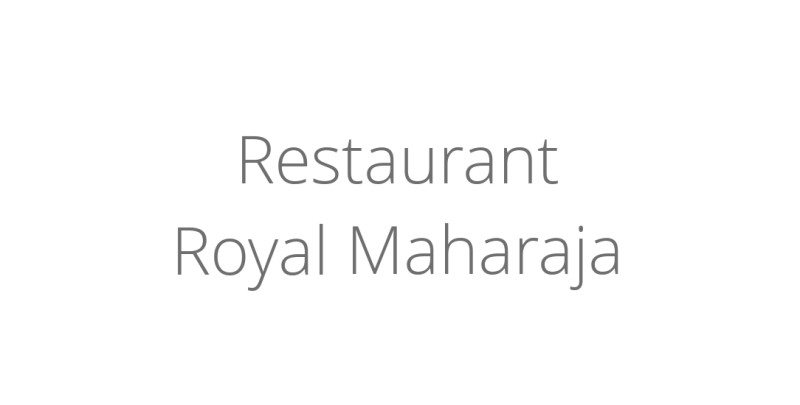 Restaurant Royal Maharaja