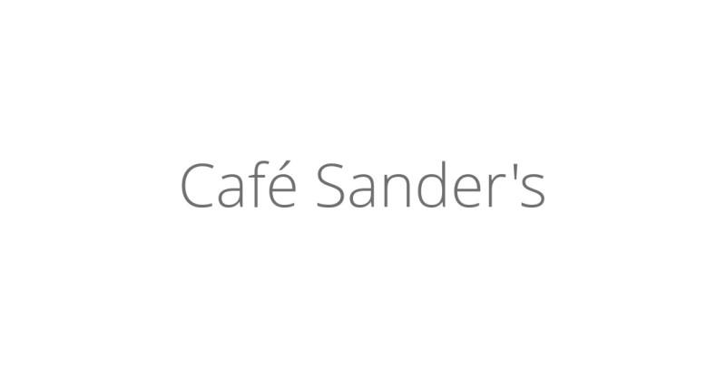 Café Sander's