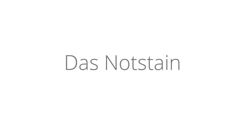 Das Notstain