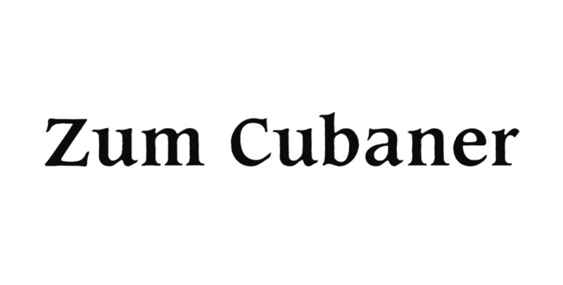 Zum Cubaner