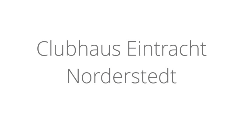 Clubhaus Eintracht Norderstedt