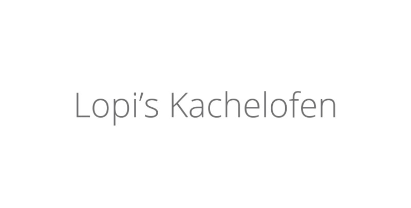 Lopi’s Kachelofen