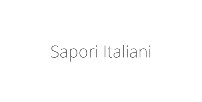 Sapori Italiani