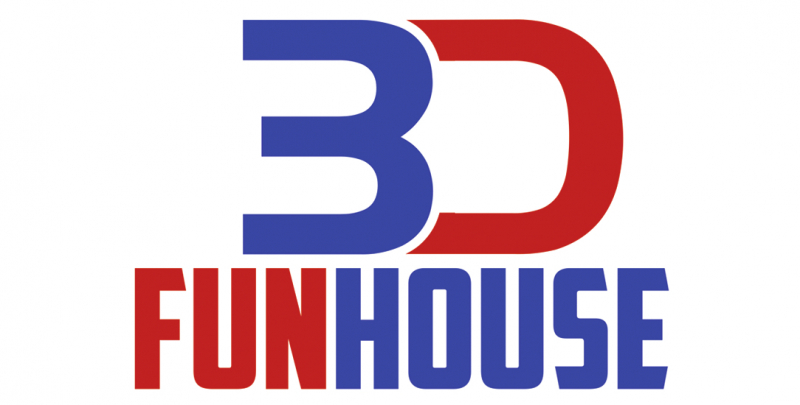 3D Funhouse Schwarzlicht Minigolf