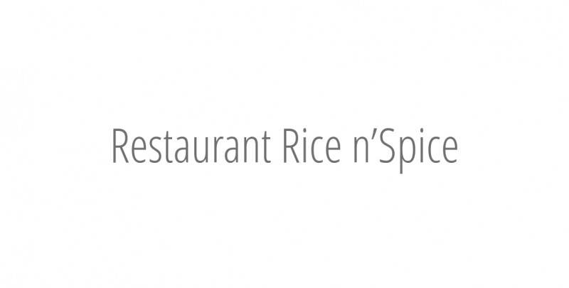 Restaurant Rice n’Spice