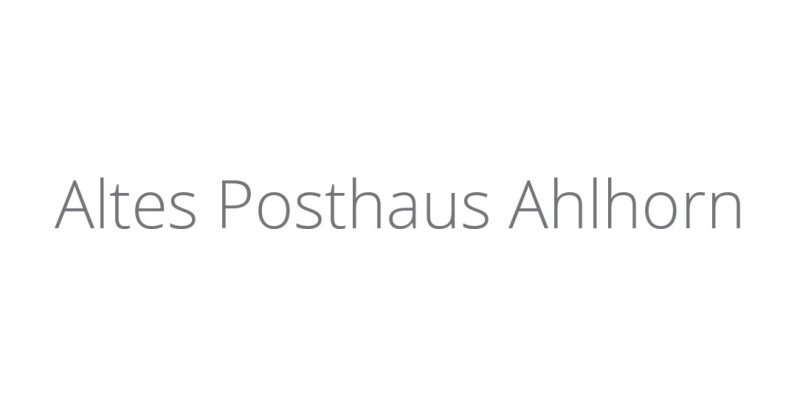 Altes Posthaus Ahlhorn