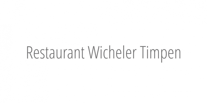 Restaurant Wicheler Timpen