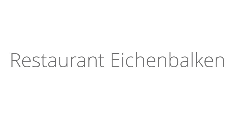 Restaurant Eichenbalken