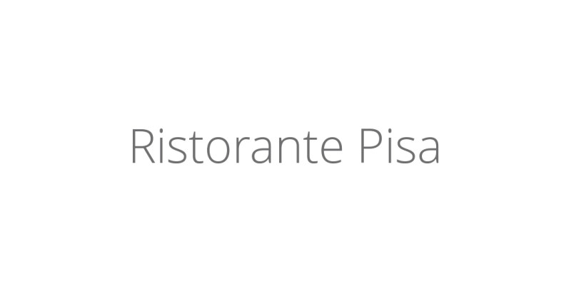 Ristorante Pisa