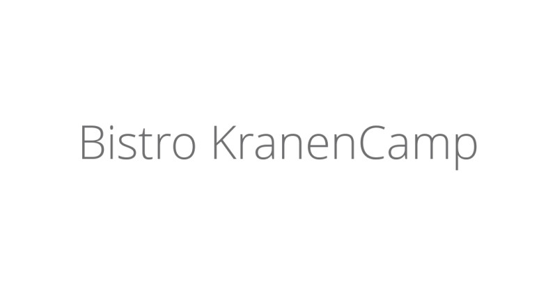 Bistro KranenCamp