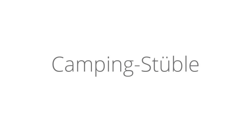 Camping-Stüble