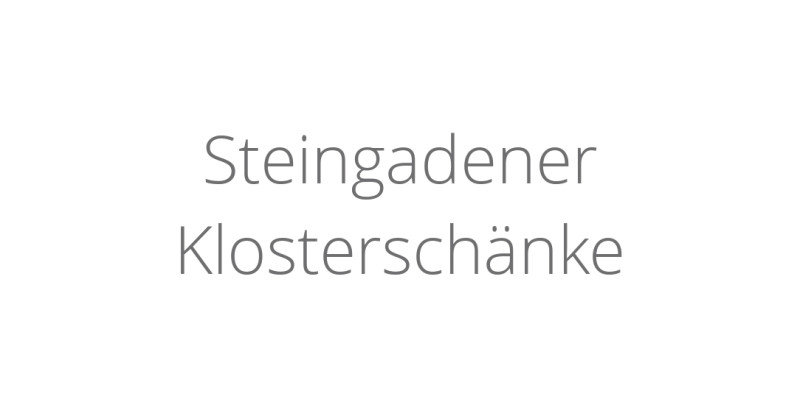Steingadener Klosterschänke