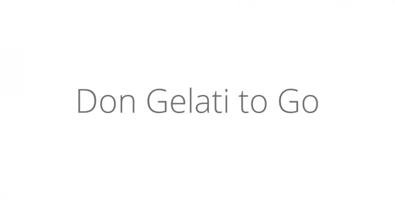 Don Gelati to Go