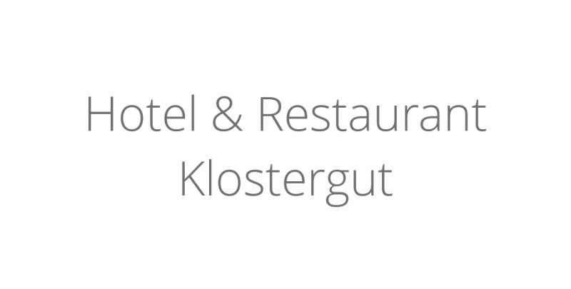 Hotel & Restaurant Klostergut