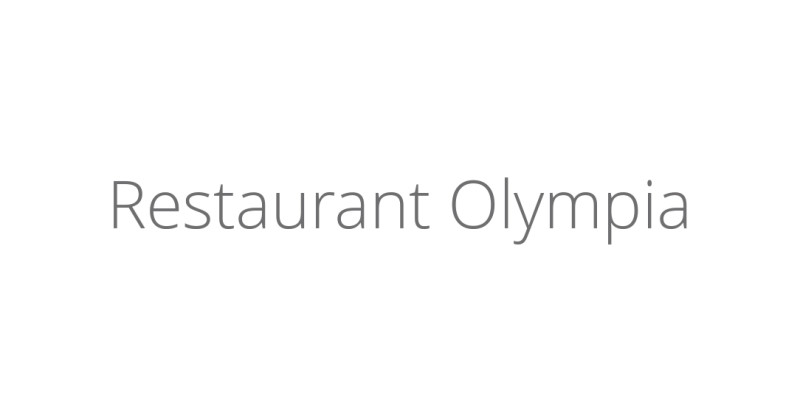 Restaurant Olympia