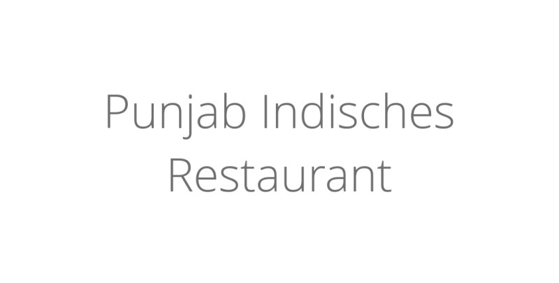 Punjab Indisches Restaurant