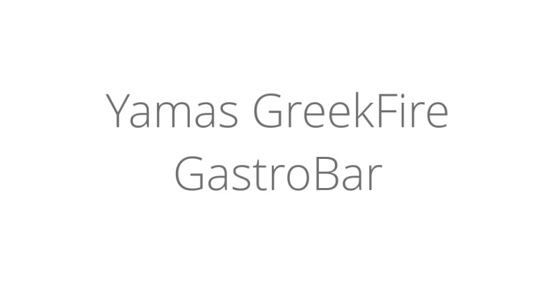 Yamas GreekFire GastroBar