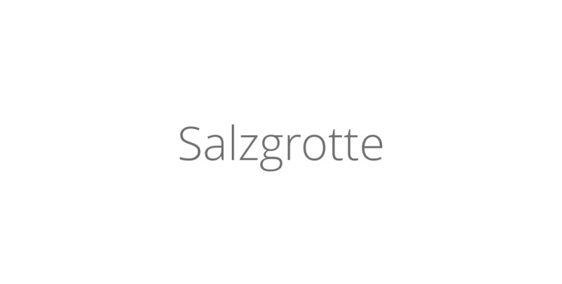 Salzgrotte