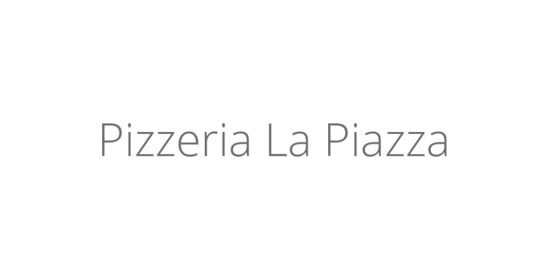 Pizzeria La Piazza