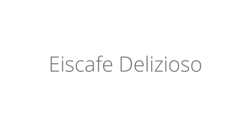 Eiscafe Delizioso