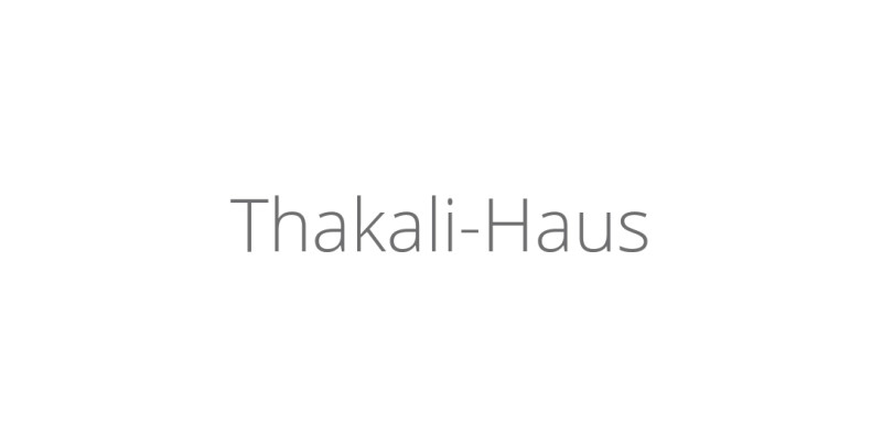 Thakali-Haus