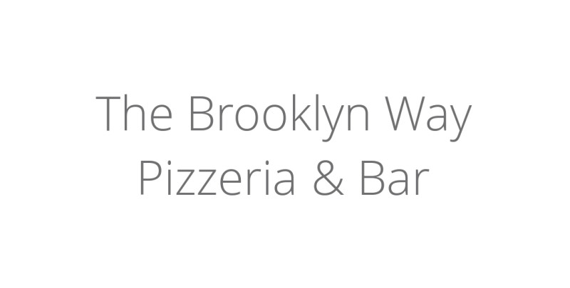 The Brooklyn Way Pizzeria & Bar