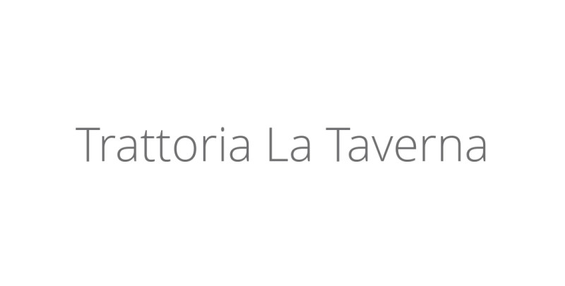 Trattoria La Taverna