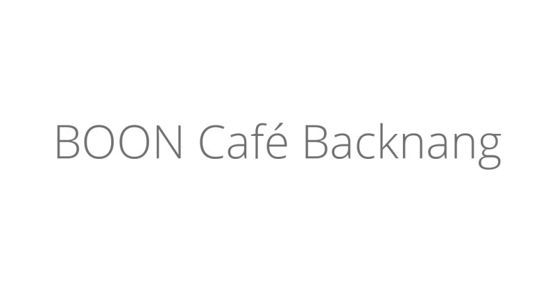 BOON Café Backnang