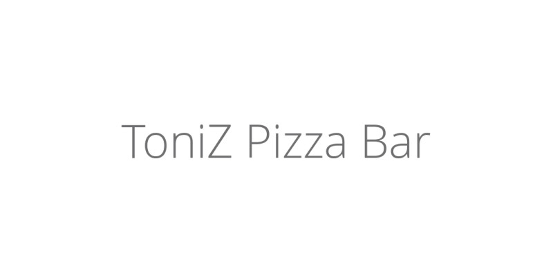 ToniZ Pizza Bar