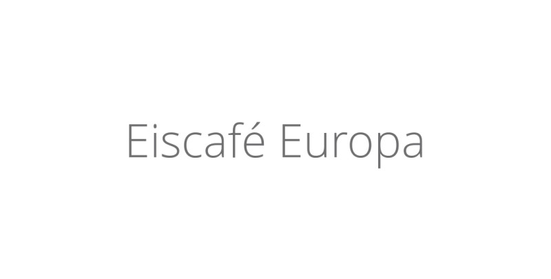 Eiscafé Europa