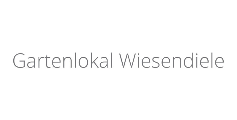 Gartenlokal Wiesendiele