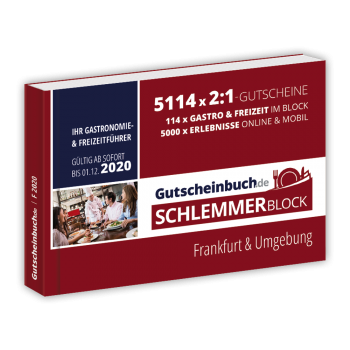 Frankfurt & Umgebung 2020 - Gutscheinbuch.de