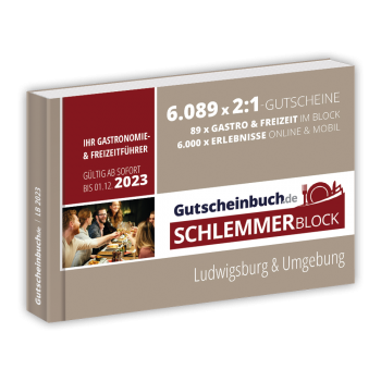 Ludwigsburg & Umgebung 2023 - Gutscheinbuch.de